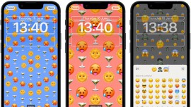 iOS 16: Cách tạo hình nền màn hình khóa biểu tượng cảm xúc cực đơn giản