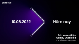 Chính thức: Sự kiện Galaxy Unpacked diễn ra vào 10/08/2022, cùng đón chờ siêu phẩm màn hình gập ra mắt