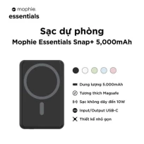 Pin dự phòng mophie Essentials Snap+ 5,000mAh