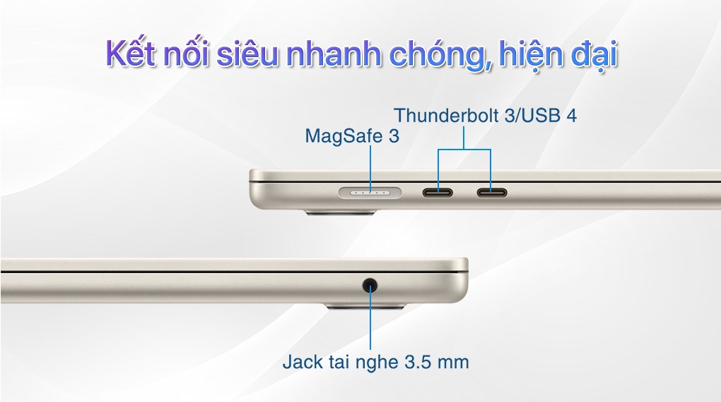 MacBook Air M3 2024 15 inch 8GB 512GB | Chính hãng Apple