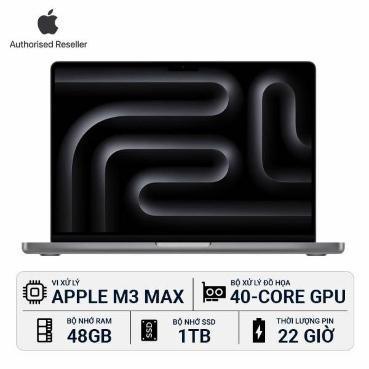 MacBook Pro M3 Max 16 inch 2023 48GB - 1TB