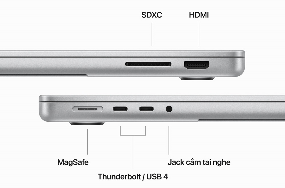 MacBook Pro M3 14 inch 2023 16GB - 512GB