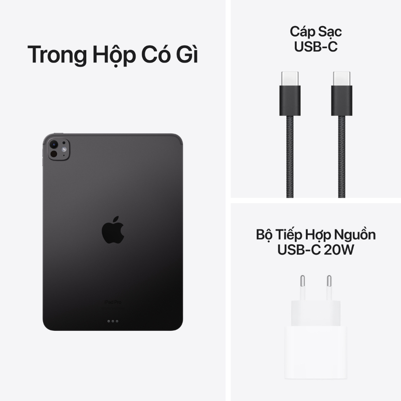 Máy tính bảng Apple iPad Pro M4 11" 2024 - Wifi - 2TB