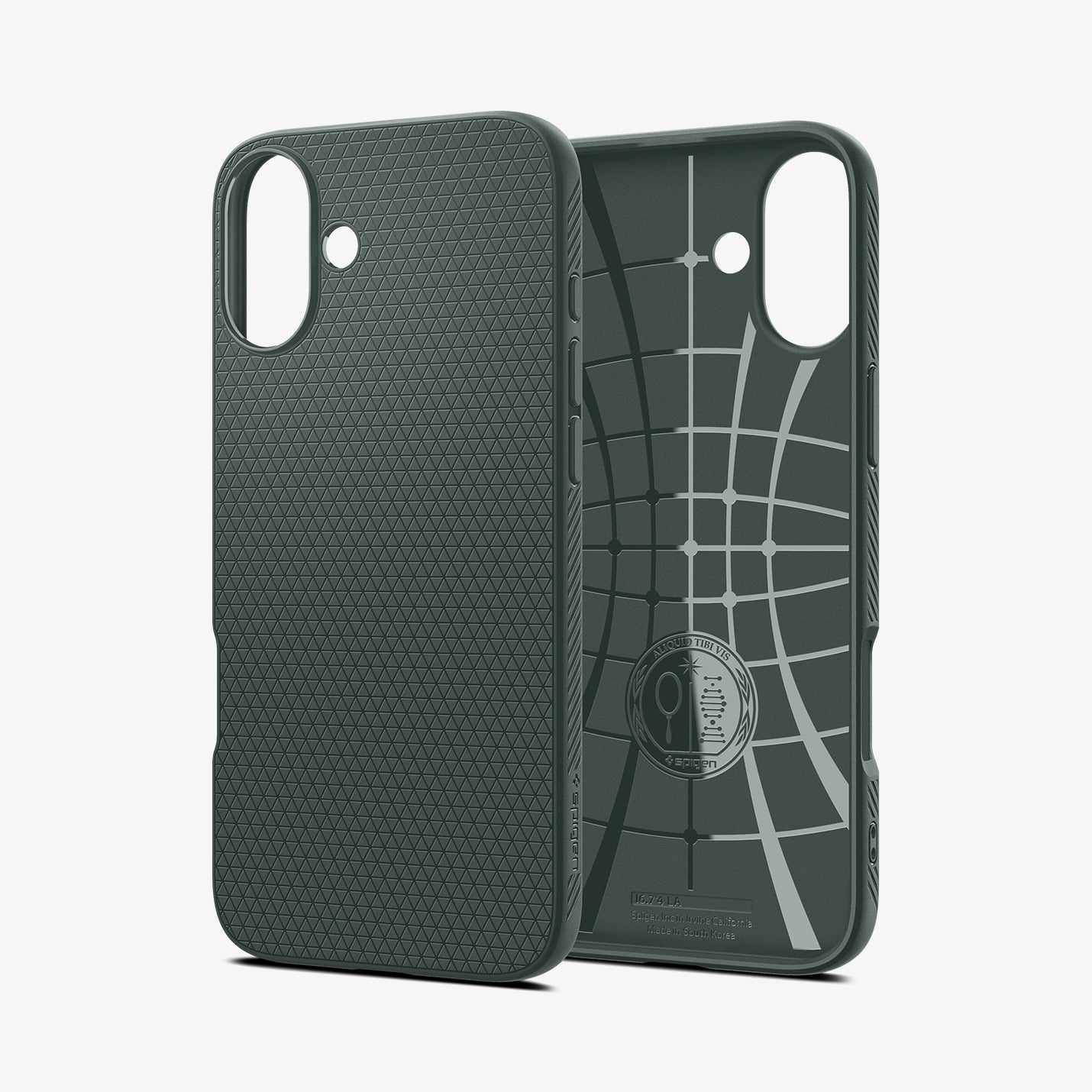 ỐP LƯNG SPIGEN IPHONE 16 6.1” (2024) LIQUID AIR ABYSS GREEN – ACS08196