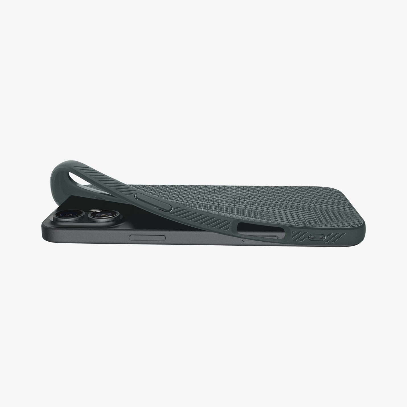 ỐP LƯNG SPIGEN IPHONE 16 6.1” (2024) LIQUID AIR ABYSS GREEN – ACS08196
