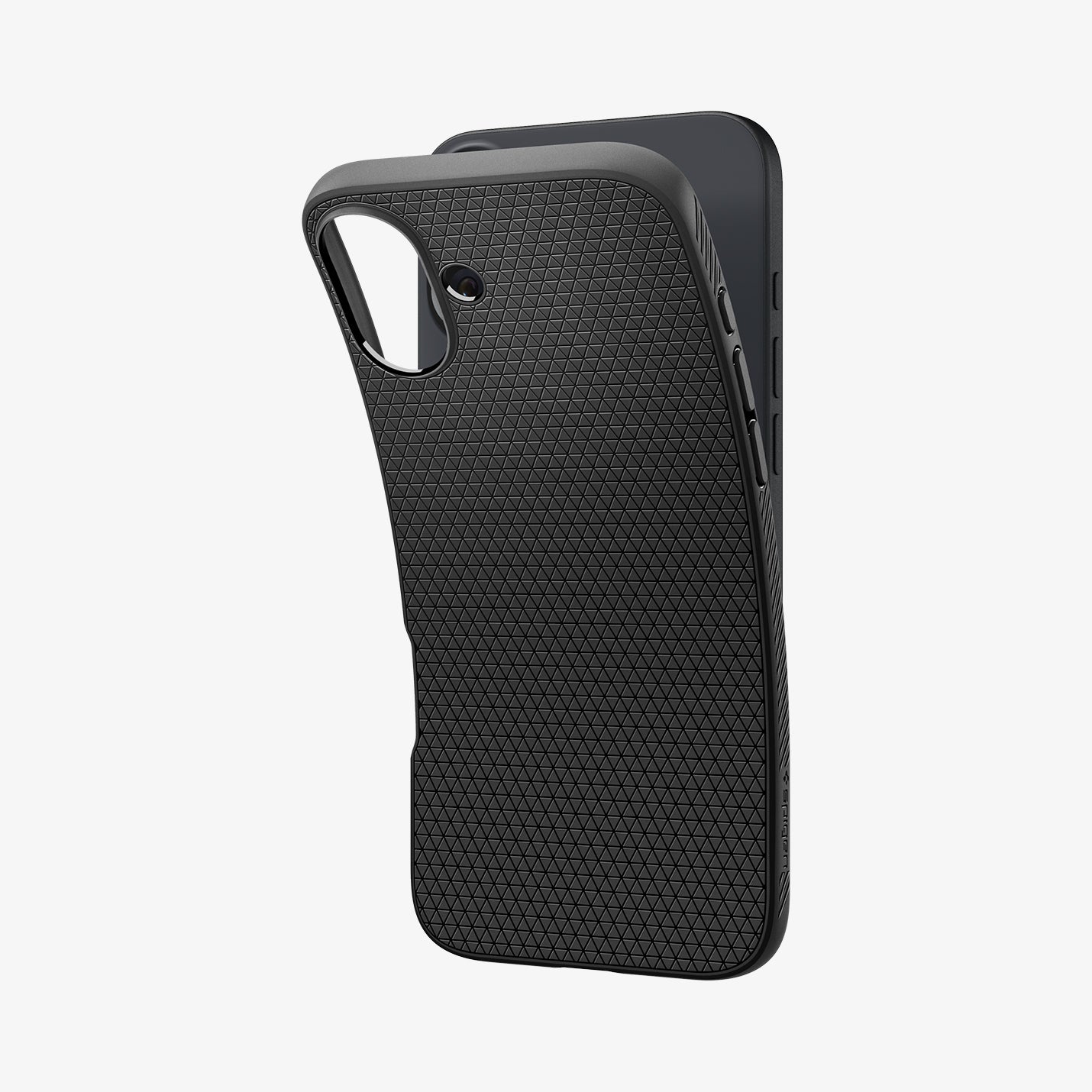 ỐP LƯNG SPIGEN IPHONE 16 6.1” (2024) LIQUID AIR MATTE BLACK – ACS08194