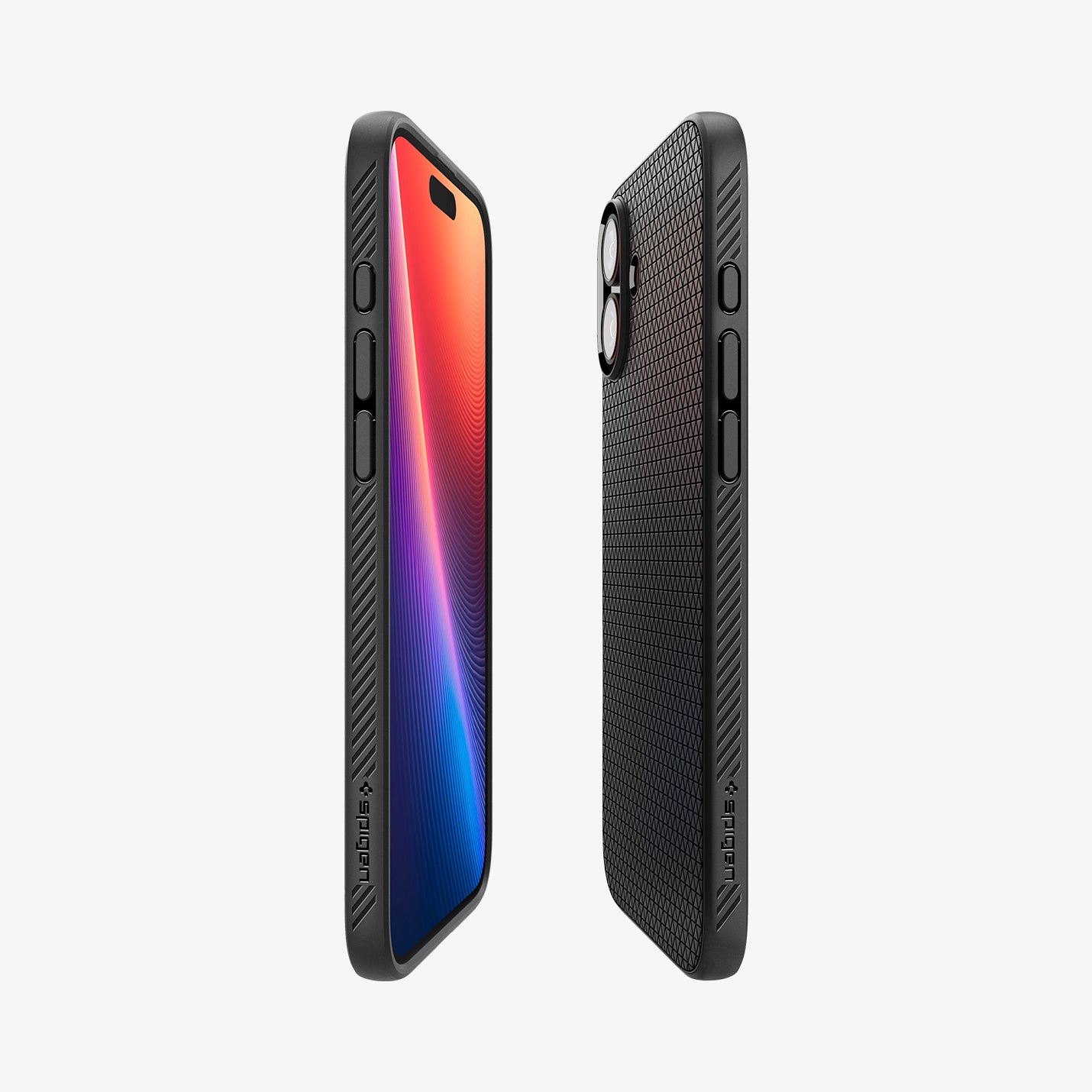 ỐP LƯNG SPIGEN IPHONE 16 6.1” (2024) LIQUID AIR MATTE BLACK – ACS08194