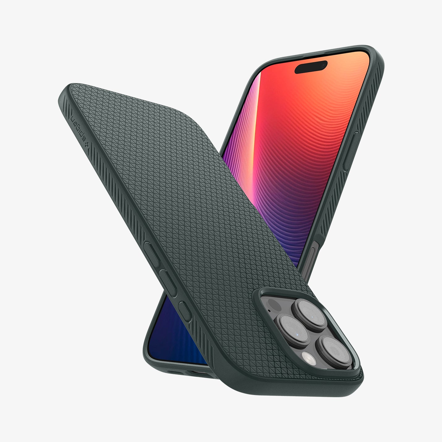 ỐP LƯNG SPIGEN IPHONE 16 PRO 6.3” (2024) LIQUID AIR ABYSS GREEN – ACS08119