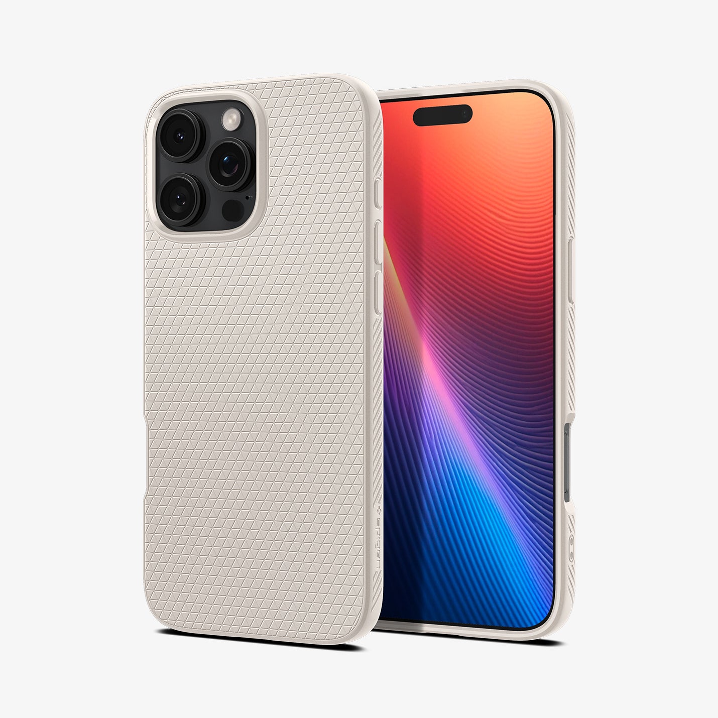ỐP LƯNG SPIGEN IPHONE 16 PRO 6.3” (2024) LIQUID AIR NATURAL TITANIUM – ACS08120