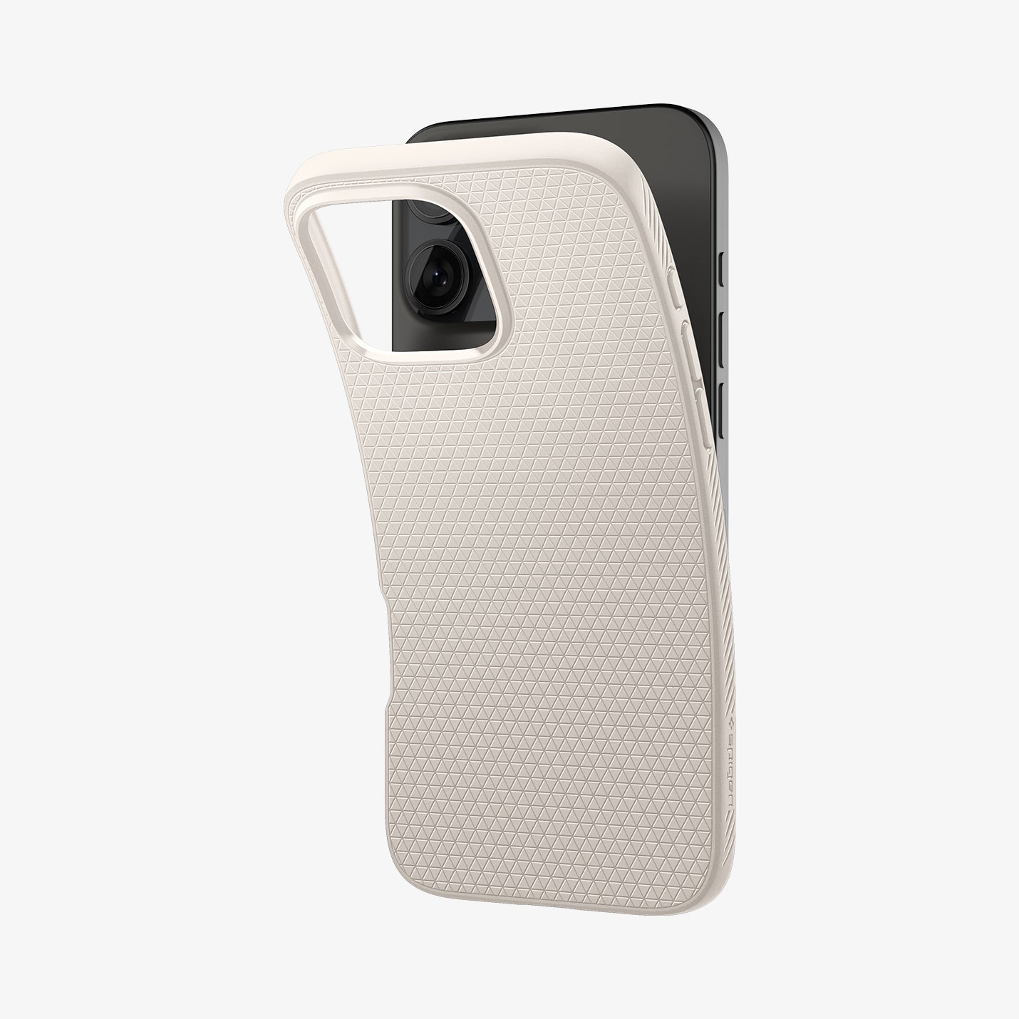 ỐP LƯNG SPIGEN IPHONE 16 PRO 6.3” (2024) LIQUID AIR NATURAL TITANIUM – ACS08120