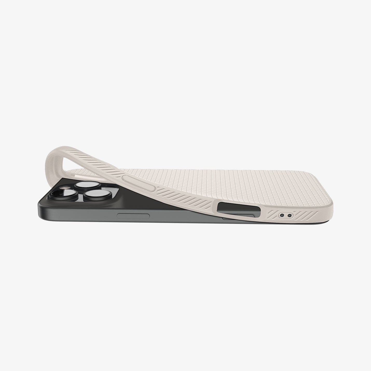 ỐP LƯNG SPIGEN IPHONE 16 PRO 6.3” (2024) LIQUID AIR NATURAL TITANIUM – ACS08120