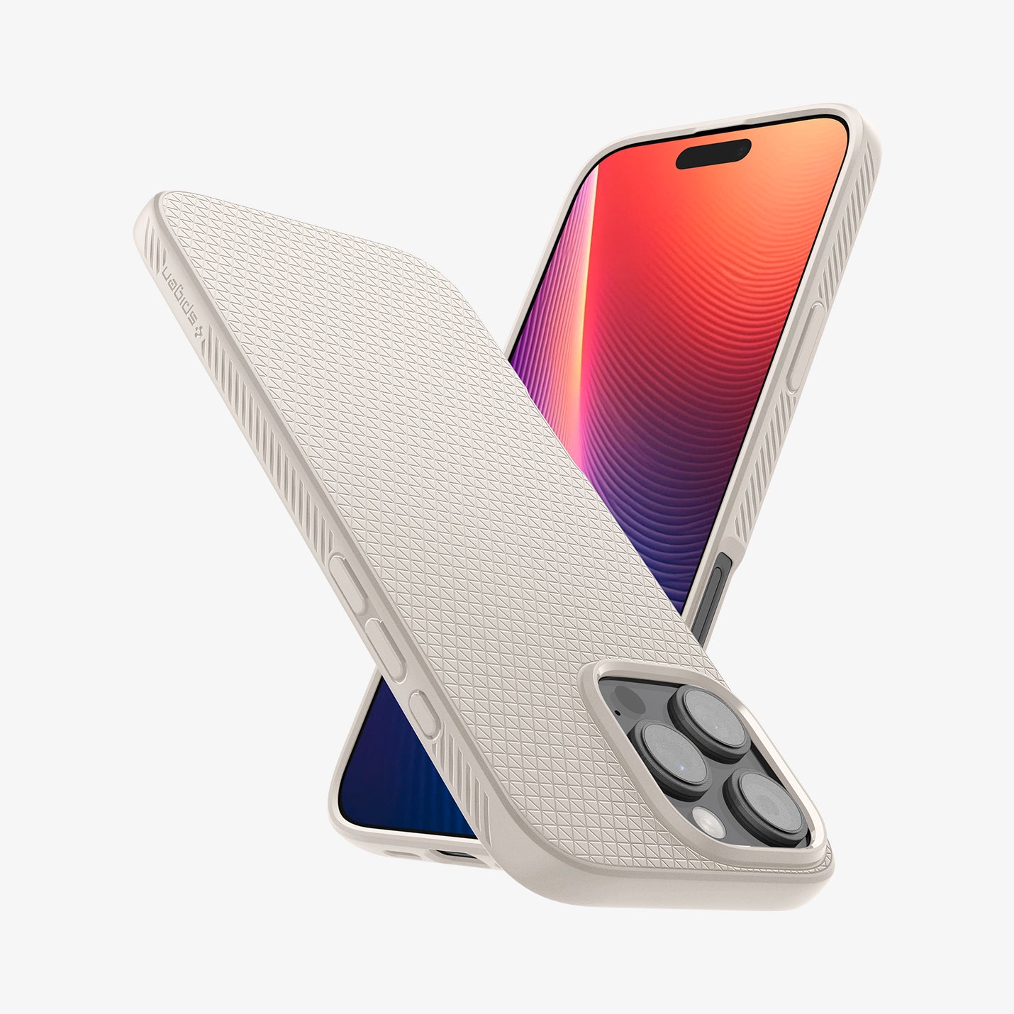 ỐP LƯNG SPIGEN IPHONE 16 PRO 6.3” (2024) LIQUID AIR NATURAL TITANIUM – ACS08120