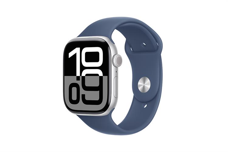 Đồng hồ thông minh Apple Watch Series 10 - GPS + LTE, 46mm - Vỏ Titan Dây Cao Su