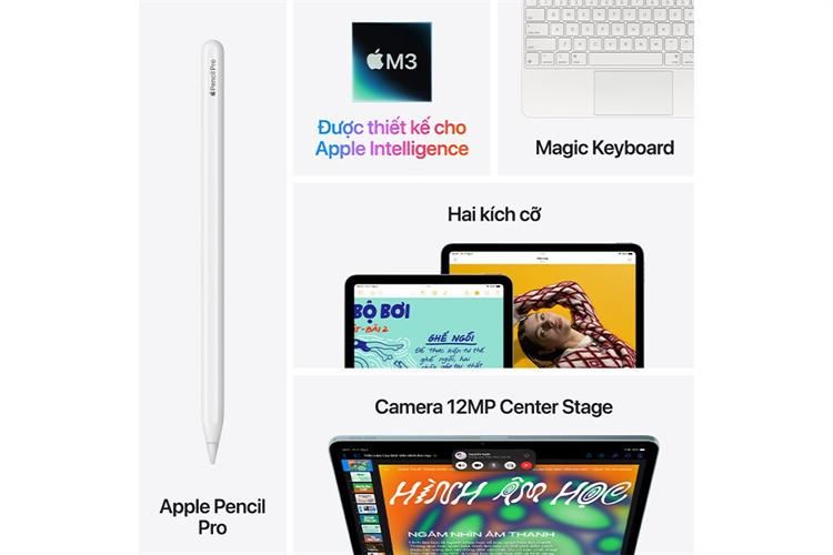 Máy tính bảng iPad Air 7 11 inch 2025 - WiFi - 256GB