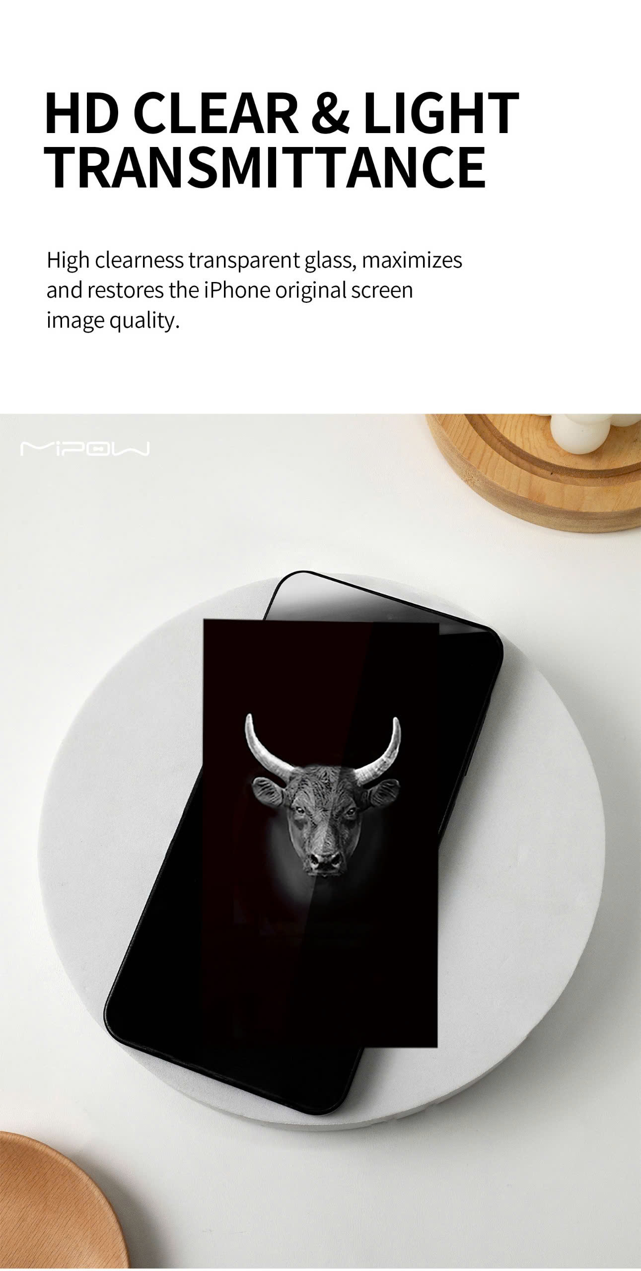 Dán Cường lực Mipow Kingbull HD Premium For Sam Sung A36/A56