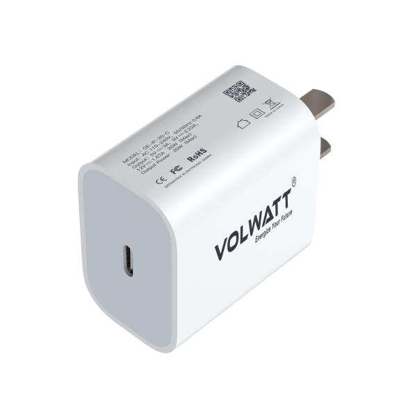 Củ sạc nhanh Volwatt GE-IP-20-C Fast Charger