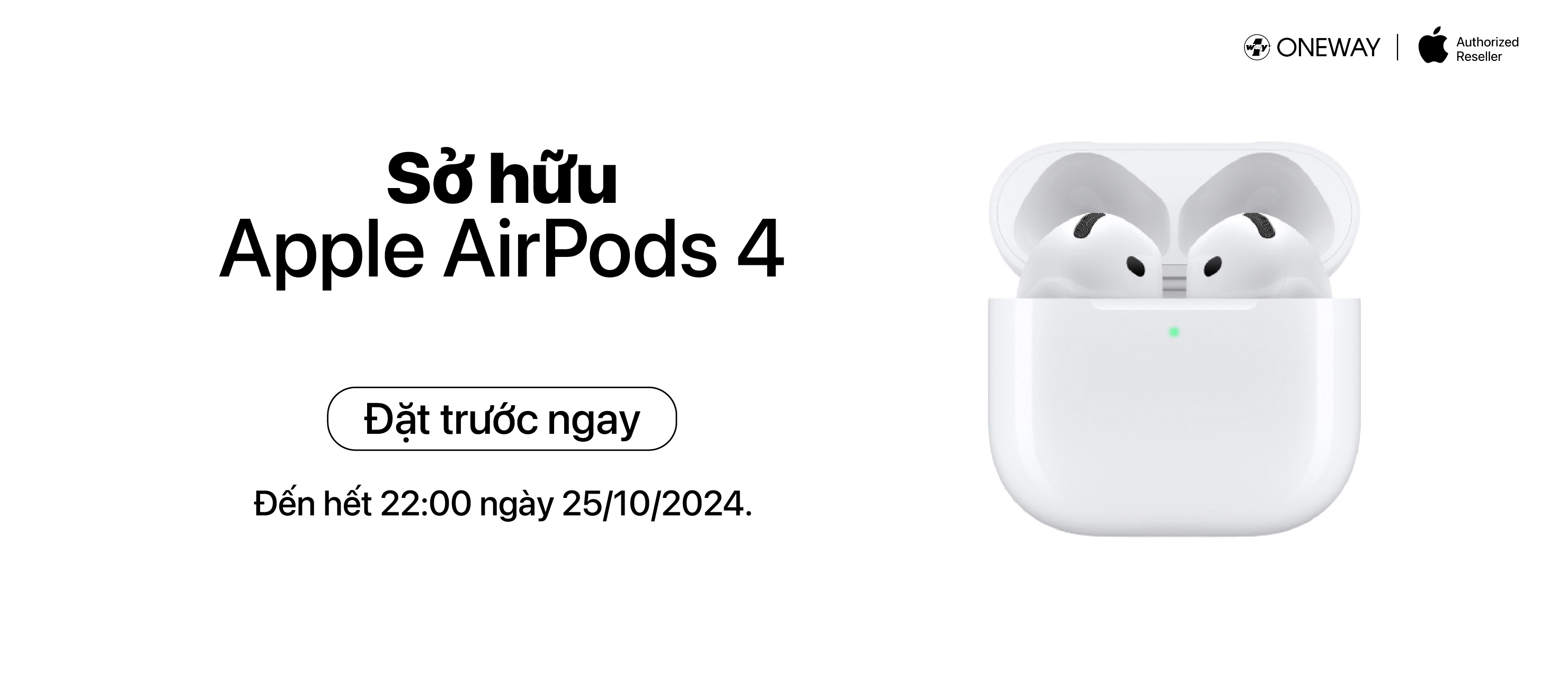 Đặt trước Apple AirPods 4