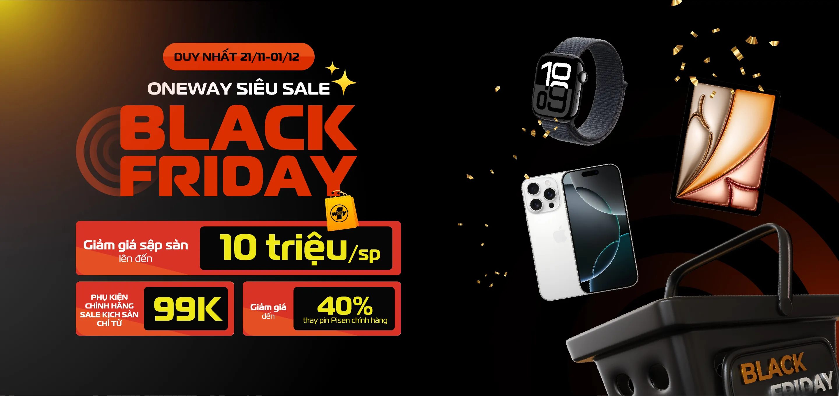 ONEWAY SIÊU SALE BLACK FRIDAY