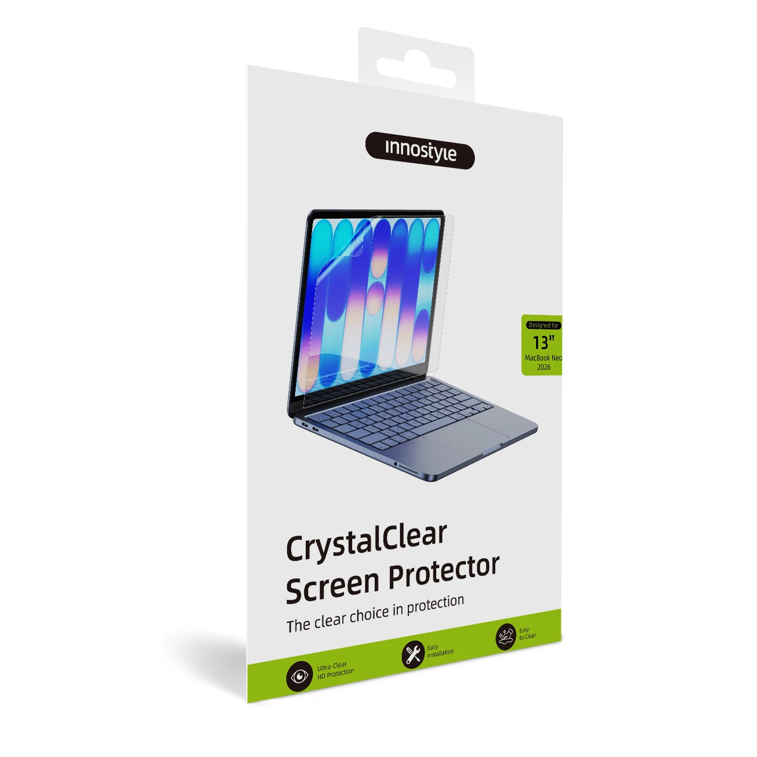 D&aacute;n M&agrave;n H&igrave;nh Innostyle (USA) Crystal Clear Screen Proector for Macbook Neo 13 inch &ndash; ISP13HD26