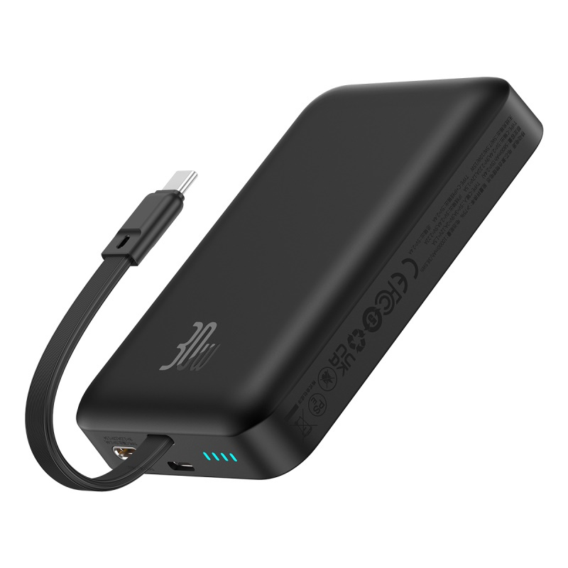 Sạc Dự phòng Không Dây Tích Hợp Nam Châm Baseus Từ Mini Không Dây Sạc Nhanh Sạc Dự Phòng 10000mAh 30W