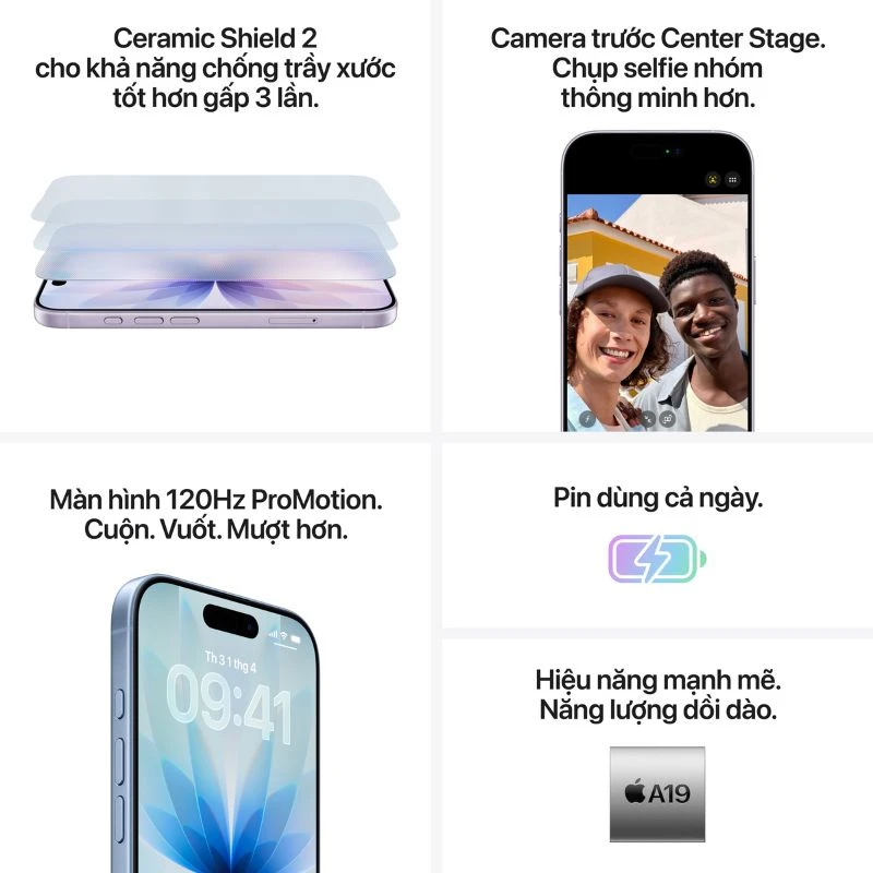 Điện thoại Apple iPhone 17 256GB VN/A