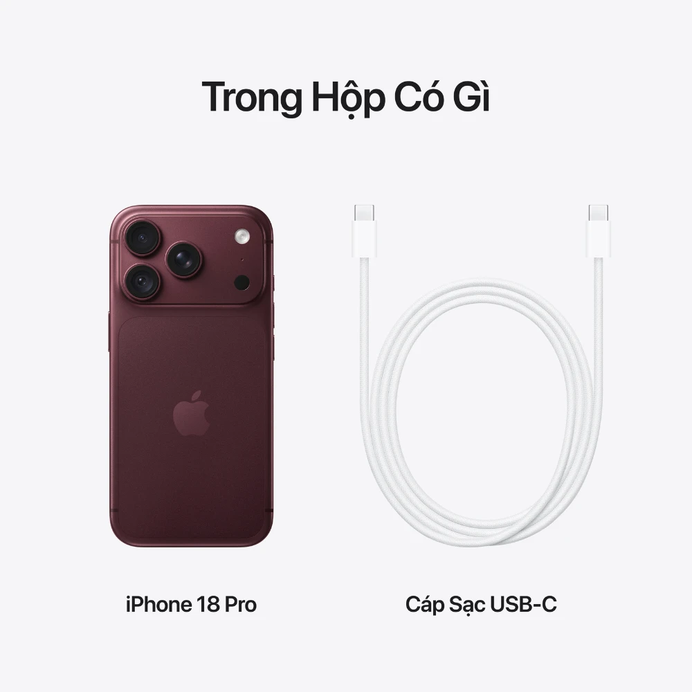 Điện thoại Apple iPhone 18 Pro 512GB ZP/A