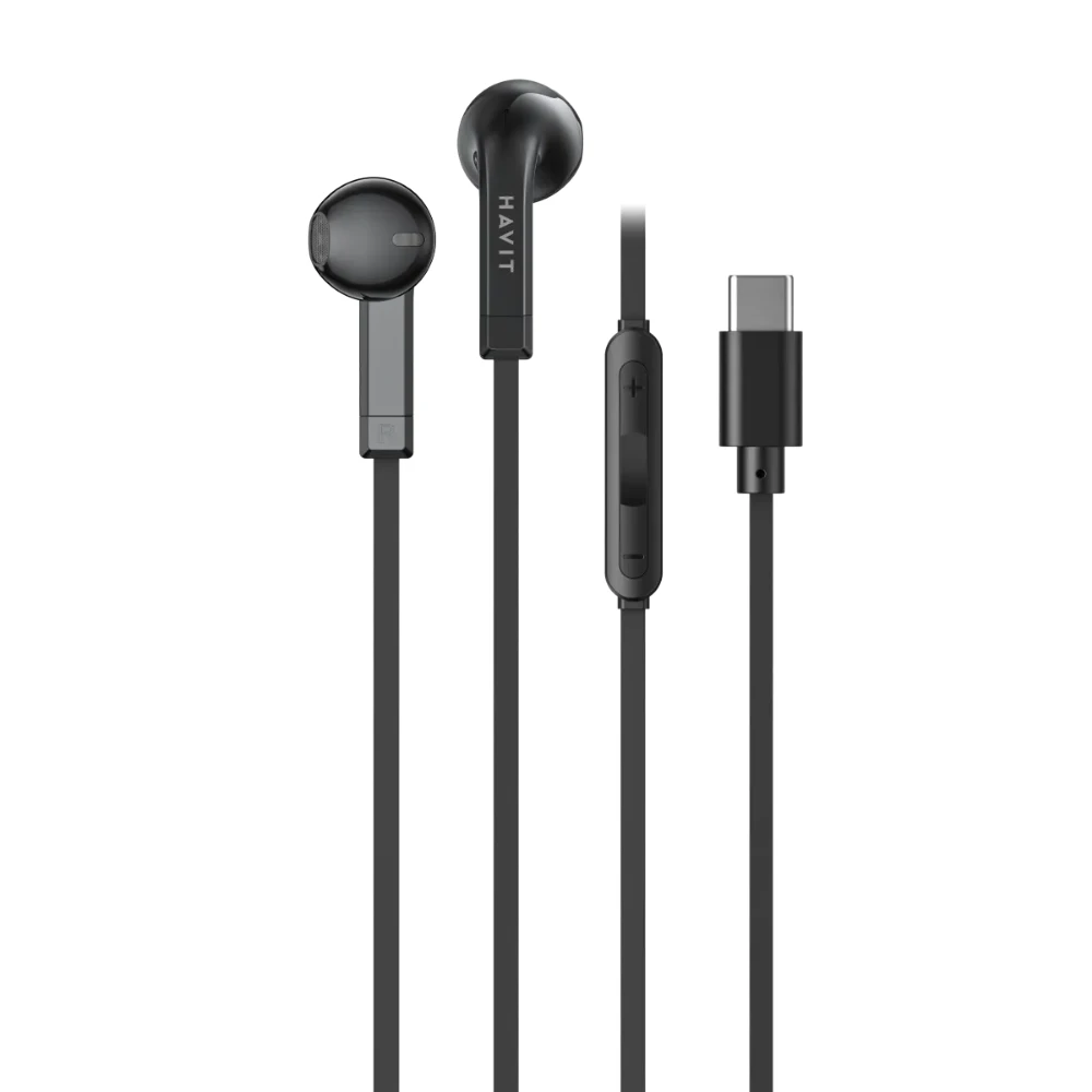 Tai nghe c&oacute; d&acirc;y Havit E336C (Cổng Type-C)