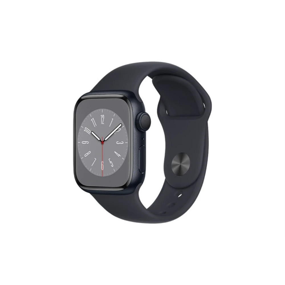 (Deal hời) Đồng hồ th&ocirc;ng minh Apple Watch Series 8 - GPS, 45mm - Viền Nh&ocirc;m D&acirc;y Cao Su