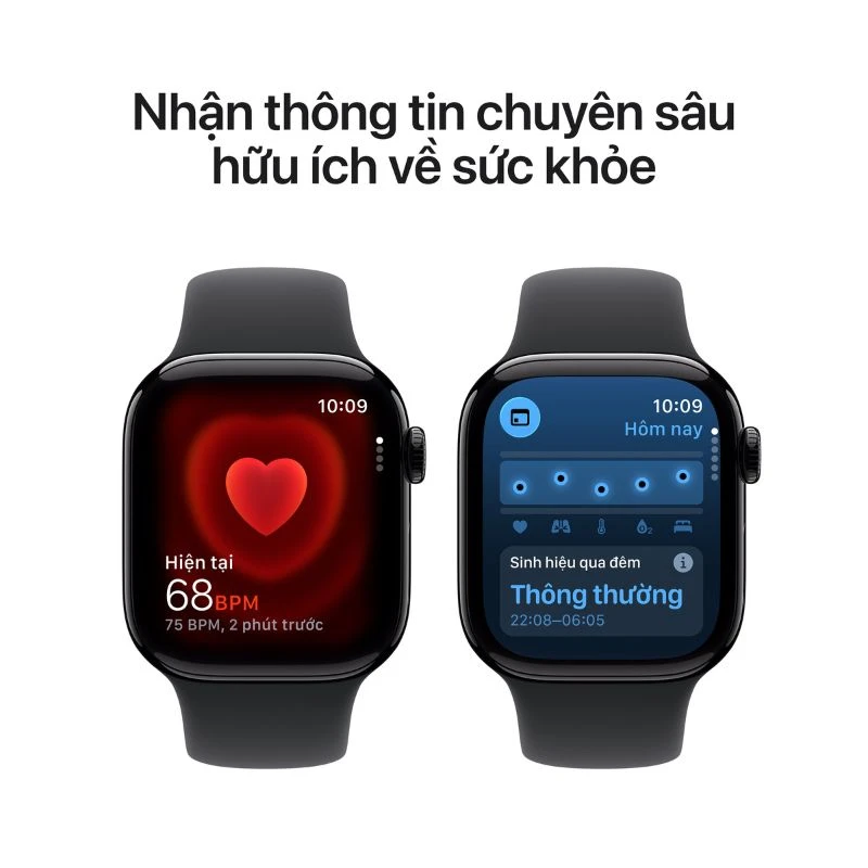 Đồng hồ thông minh Apple Watch Series 11 - GPS, 42mm - Viền Nhôm Dây Cao Su