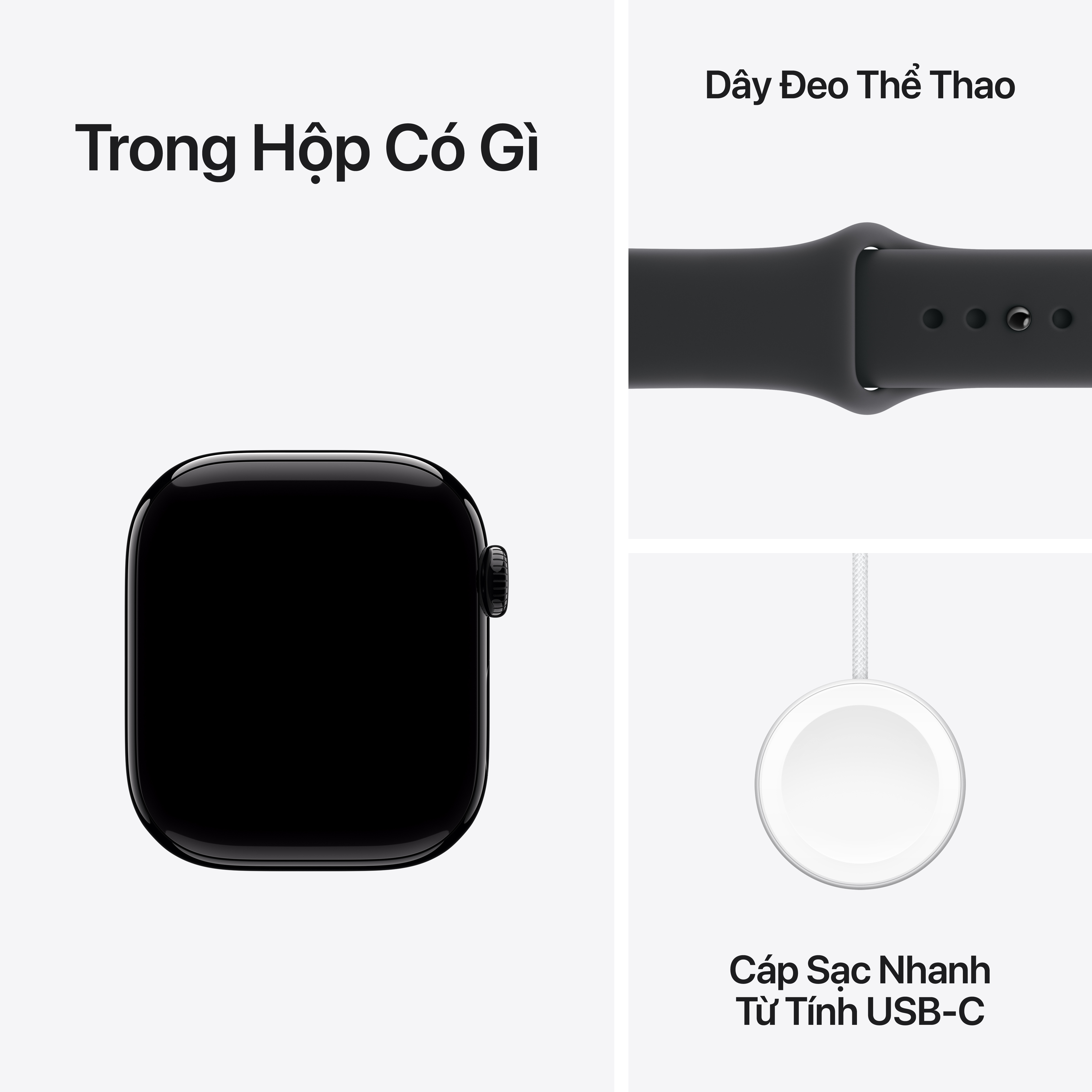 Đồng hồ thông minh Apple Watch Series 11 - GPS, 42mm - Viền Nhôm Dây Cao Su