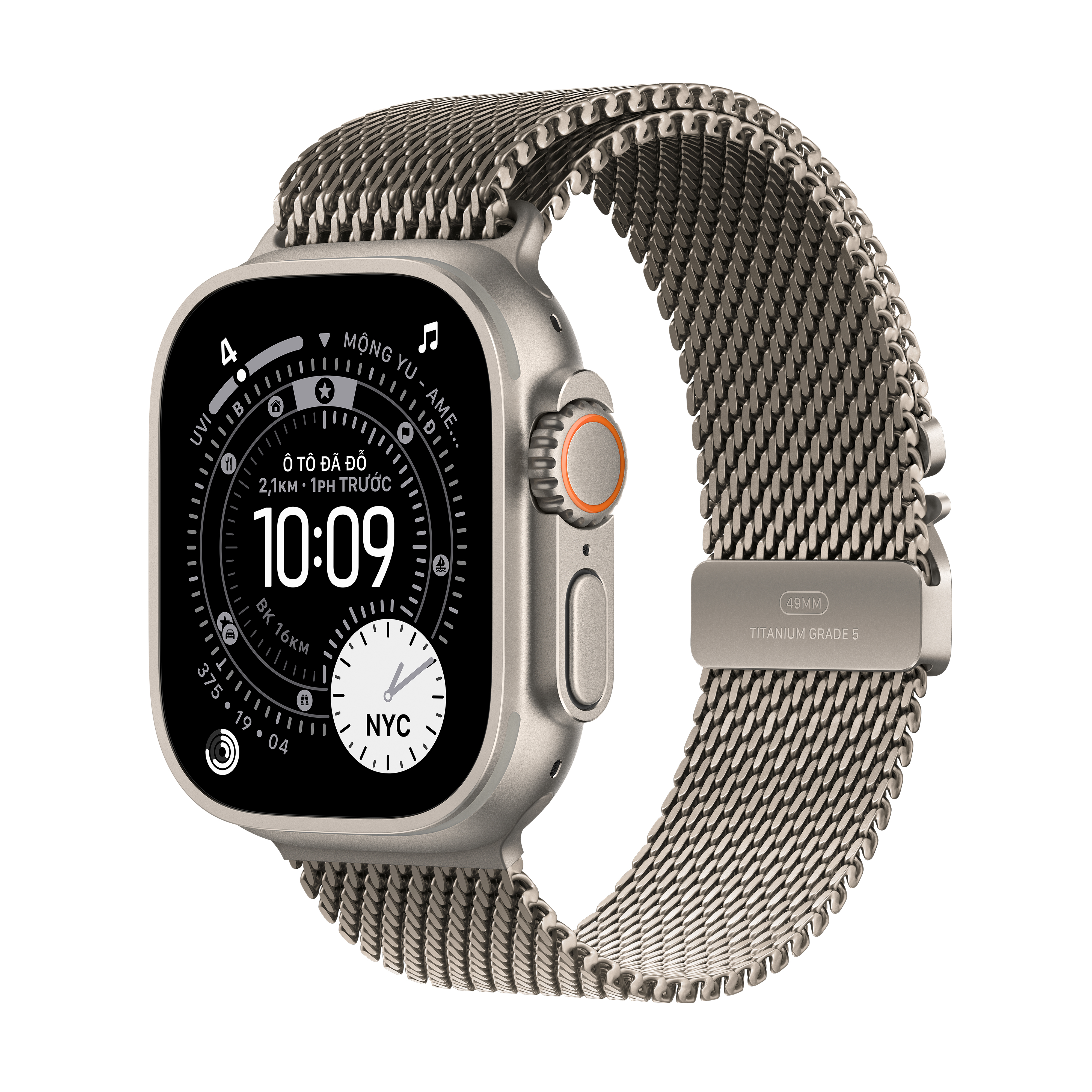 Đồng hồ Apple watch Ultra 3 2025 Milanese Loop - 49mm VN/A