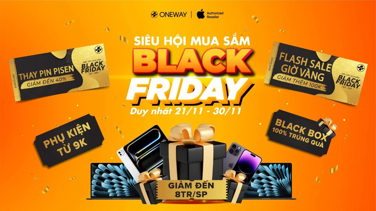 BLACK FRIDAY - SIÊU HỘI MUA SẮM 2025