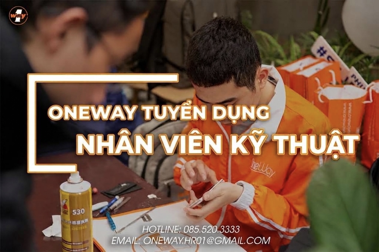 Tuyển dụng Nhân Viên Kỹ Thuật (Thu nhập từ 8-20 triệu) - Không Yêu Cầu Kinh Nghiệm