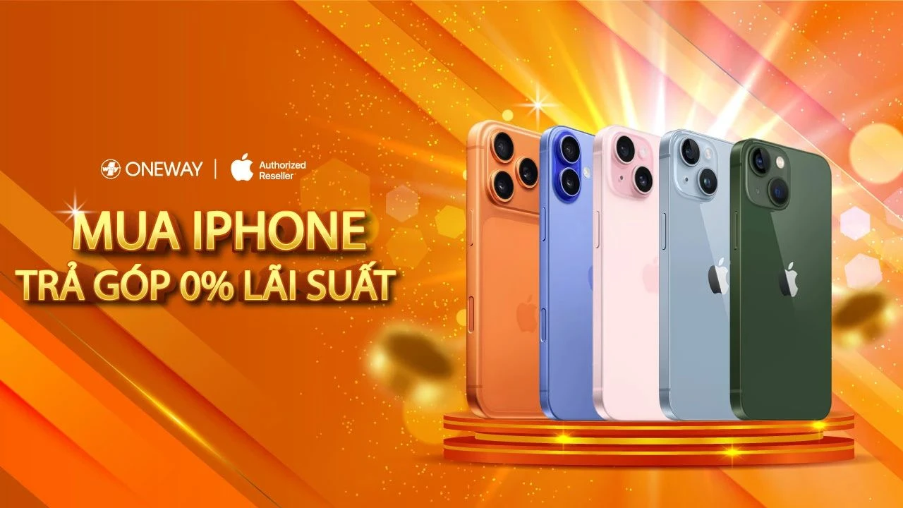 Mua iPhone - Trả Góp 0% Lãi Suất