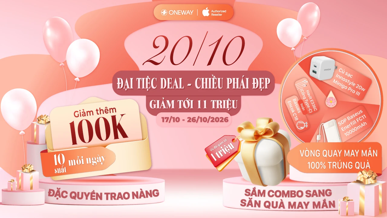 20/10 - ĐẠI TIỆC DEAL - CHIỀU PH&Aacute;I ĐẸP