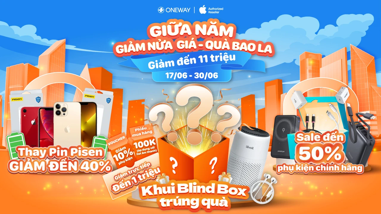 GIỮA NĂM - GIẢM NỬA GI&Aacute; - QU&Agrave; BAO LA