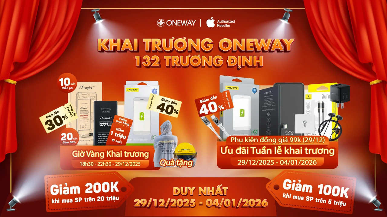 KHAI TRƯƠNG ONEWAY 132 TRƯƠNG ĐỊNH - B&Ugrave;NG NỔ DEAL HỜI