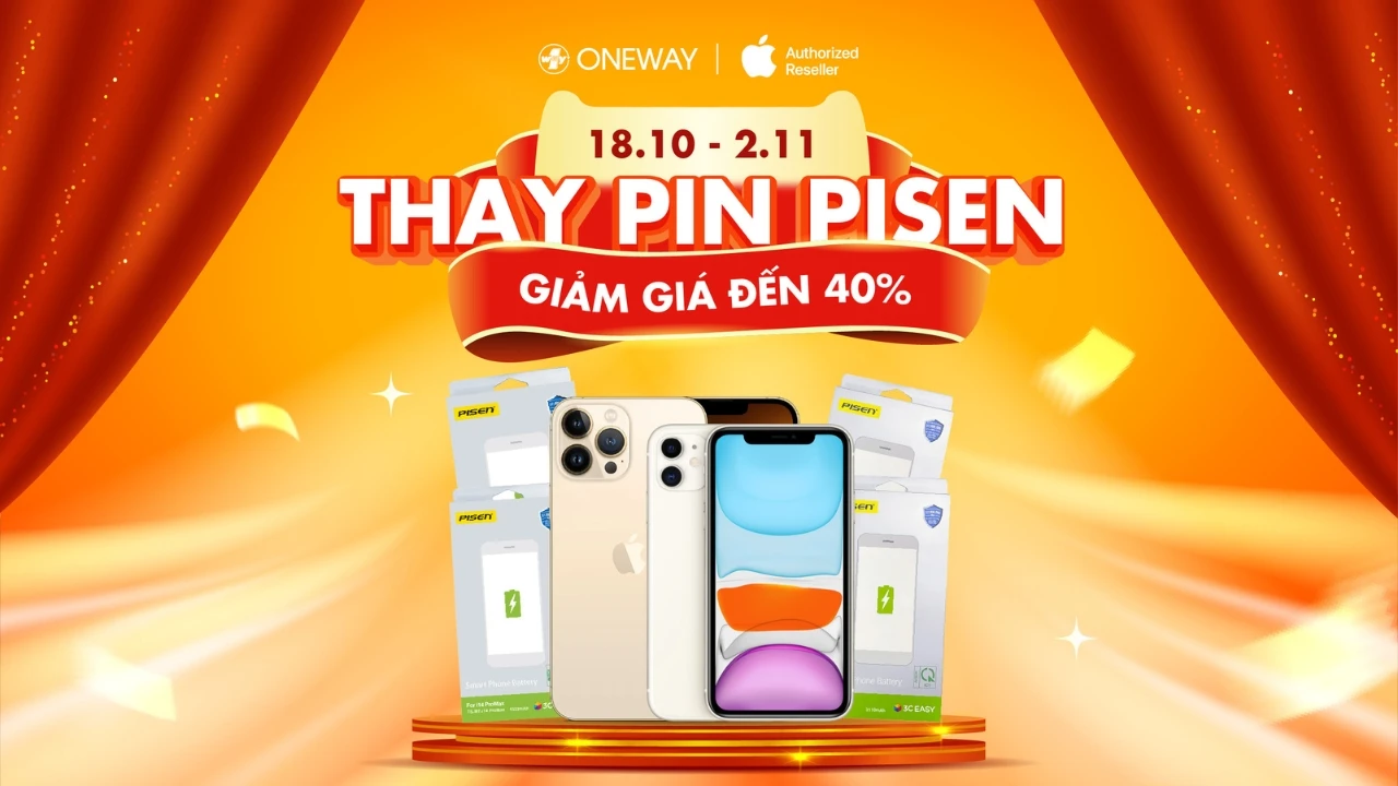 THAY PIN PISEN - GIẢM ĐẾN 40%