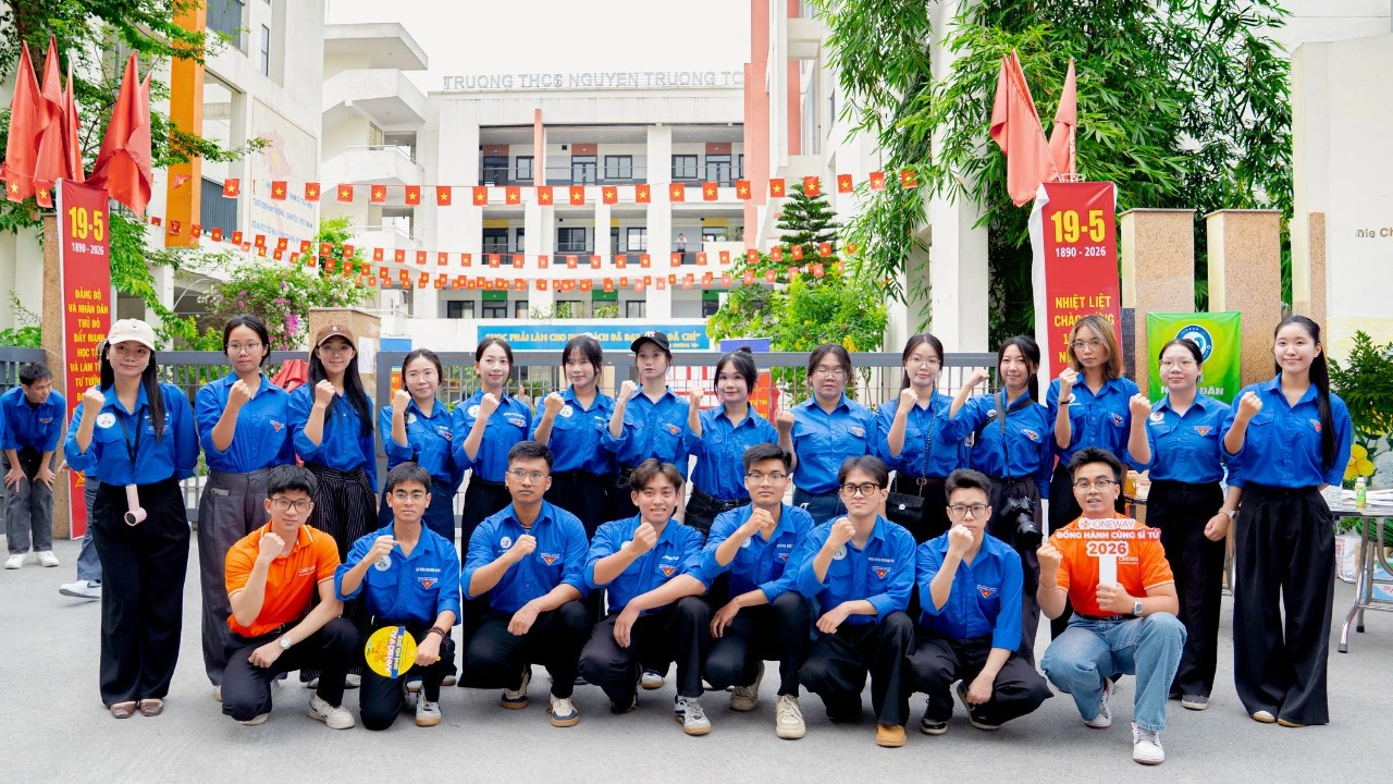 Oneway khép lại hành trình “Tiếp sức mùa thi 2026”- 2 ngày đồng hành đầy cảm xúc cùng sĩ tử 2K8