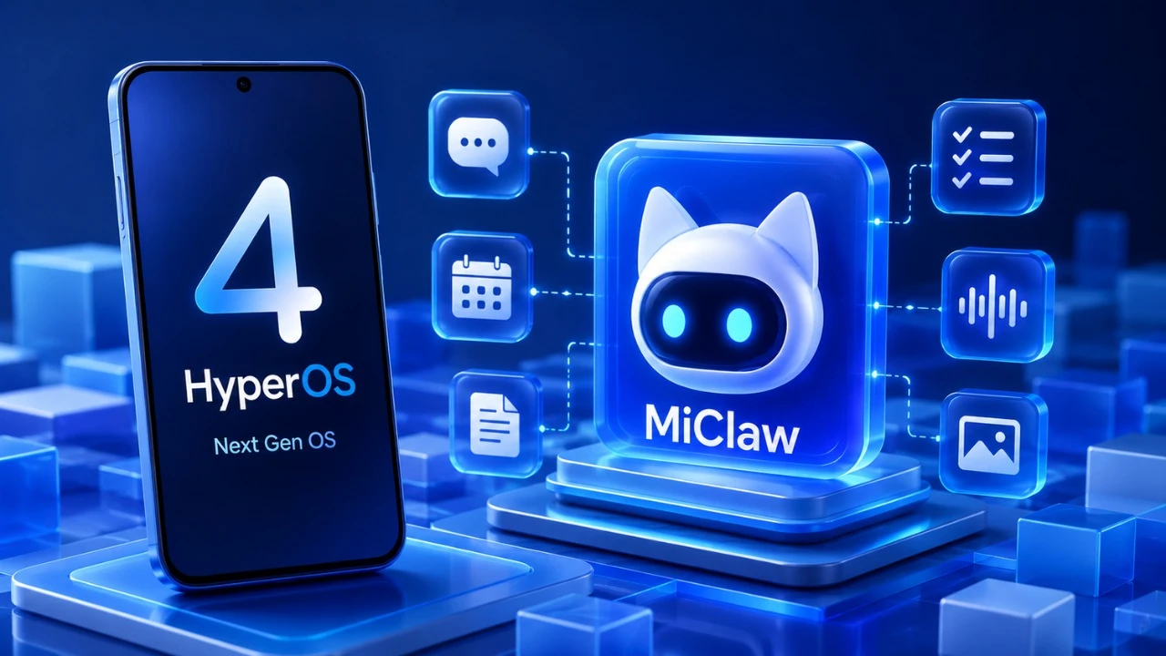 Xiaomi xác nhận HyperOS 4 sẽ tích hợp AI MiClaw
