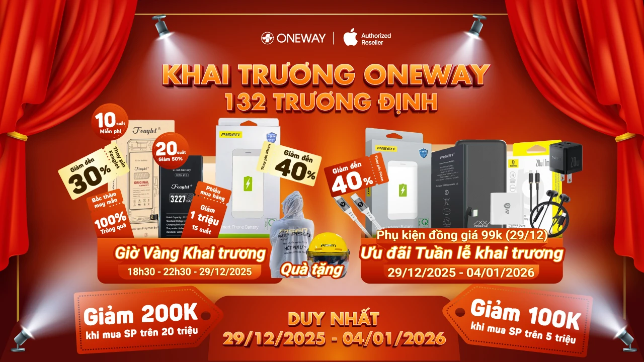 KHAI TRƯƠNG ONEWAY 132 TRƯƠNG ĐỊNH - B&Ugrave;NG NỔ DEAL HỜI