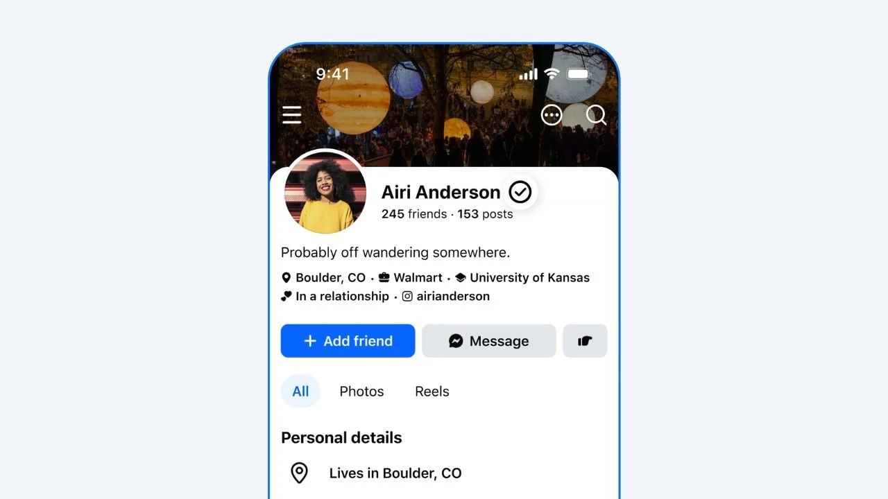 Facebook ra mắt "tick trắng" miễn phí: Chỉ cần quay video selfie để xác minh tài khoản