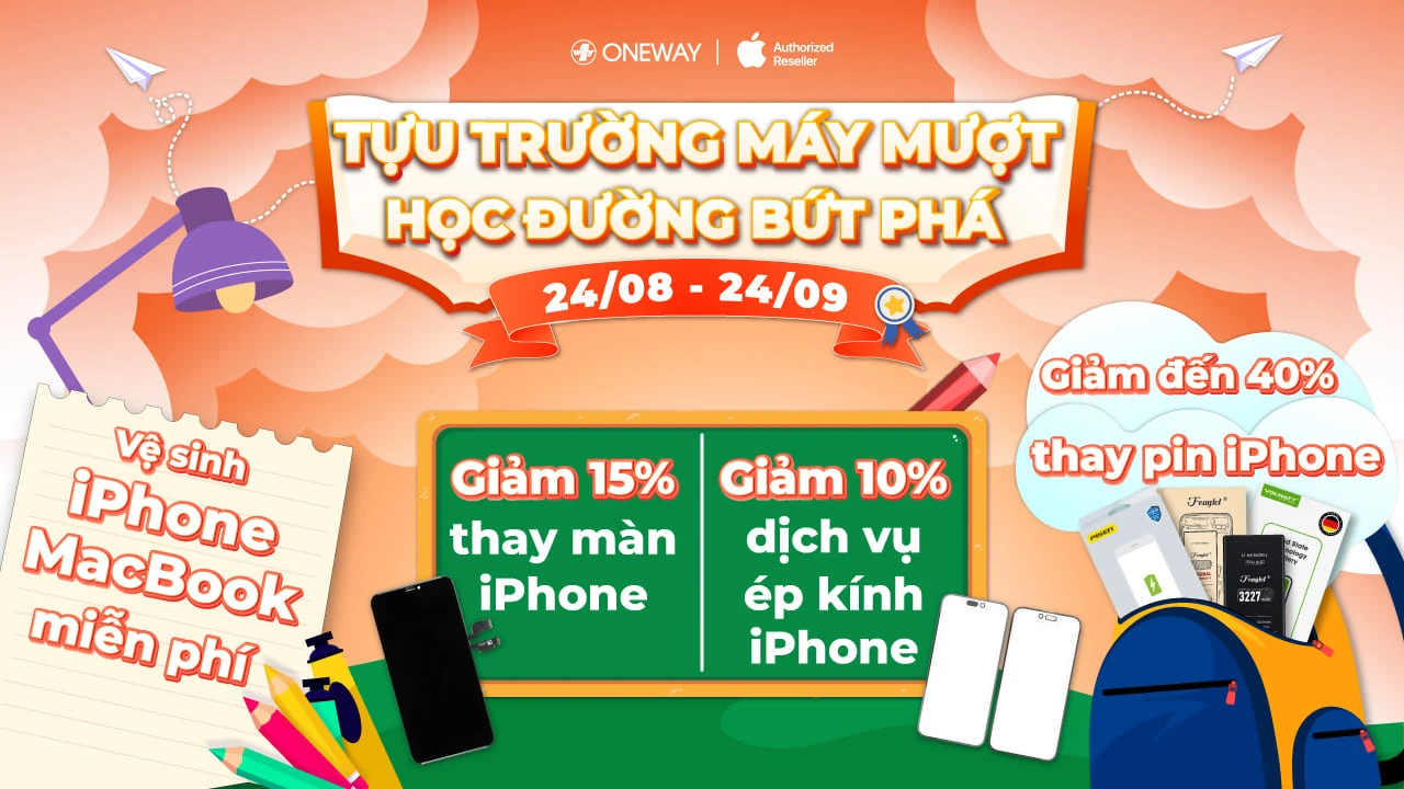 Tựu trường m&aacute;y mượt - Học đường bứt ph&aacute;