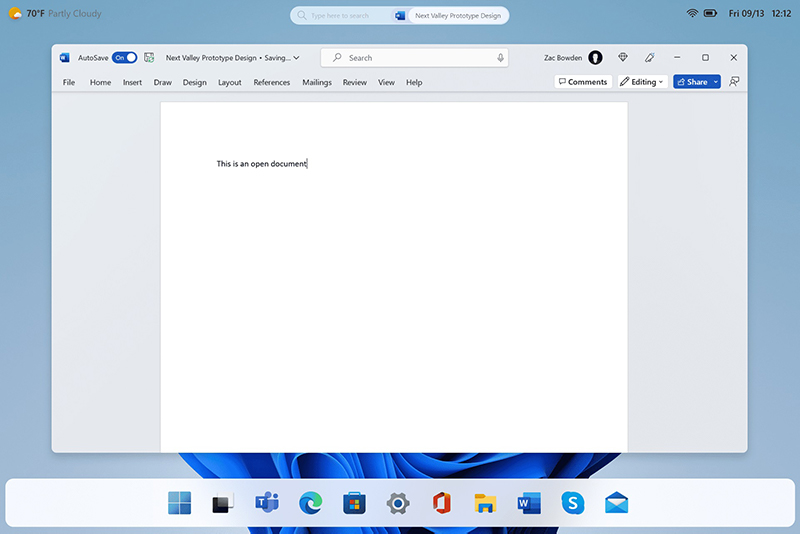 Giao diện người dùng mới được cho là Windows 12 vẽ bởi Windows Central
