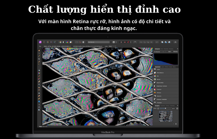 Màn hình chất lượng cao trên MacBook Pro M2