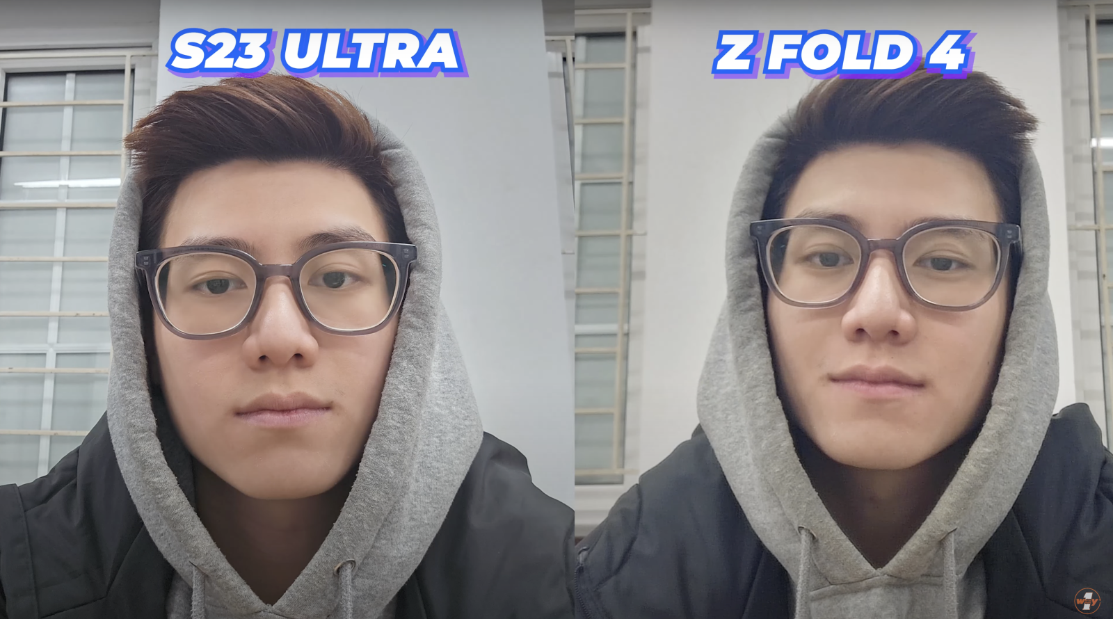 Chất lượng ảnh Camera Selfie của Samsung Galaxy Z Fold4 và Galaxy S23 Ultra