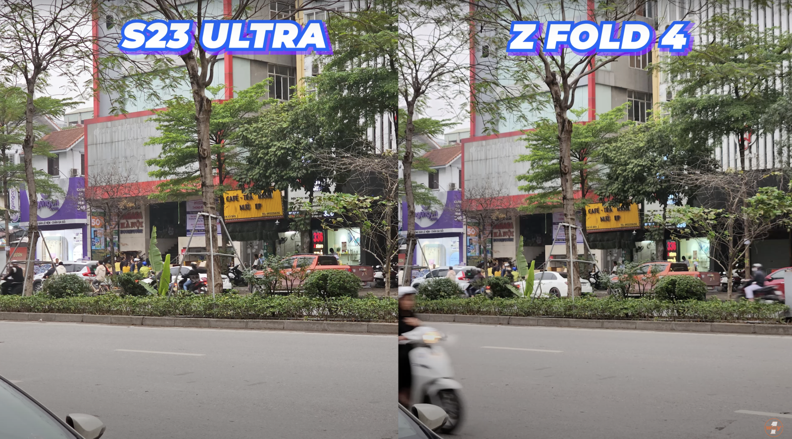 Chất lượng ảnh chụp bằng Camera Tele Zoom quang học của Samsung Galaxy Z Fold4 và Galaxy S23 Ultra