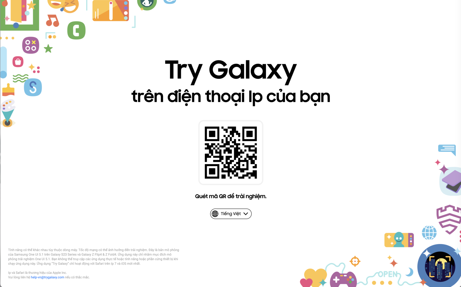 Try Galaxy: Ứng dụng giúp người dùng trải nghiệm Samsung ngay trên chiếc iPhone của mình