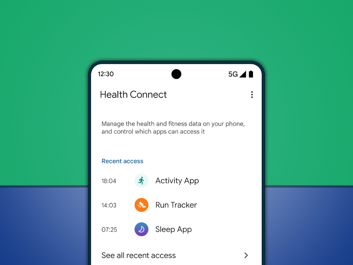 Các chỉ số sức khoẻ được hiển thị trên Android 14