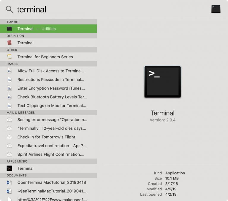 Click đúp vào ứng dụng Terminal